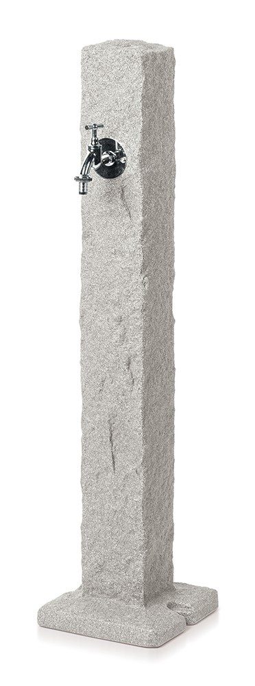Prosperplast Zahradní sloupek s kohoutkem NARA světle šedý granit