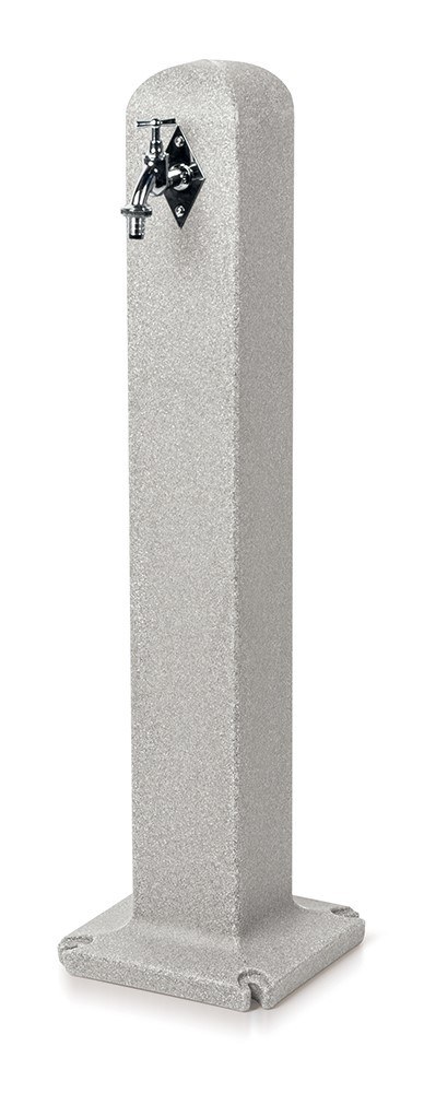 Prosperplast Zahradní sloupek s kohoutkem POLAR světle šedý granit